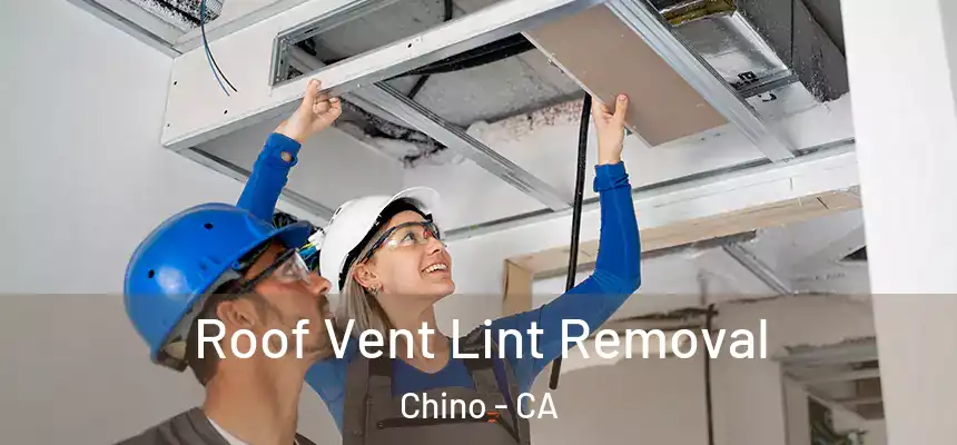 Roof Vent Lint Removal Chino - CA